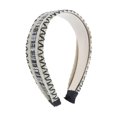 thumbnail image 1 of Unique Bargains 1 Pc Headband Colorful Yarn Hair Accessories for Women Black, 1 of 5