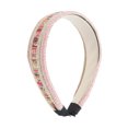 thumbnail image 1 of Unique Bargains 1 Pc Headband Colorful Yarn Hair Accessories for Women Pink, 1 of 5