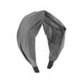 thumbnail image 1 of Unique Bargains 1 Pc Headband Cross Solid Hair Accessories for Women Gray, 1 of 5