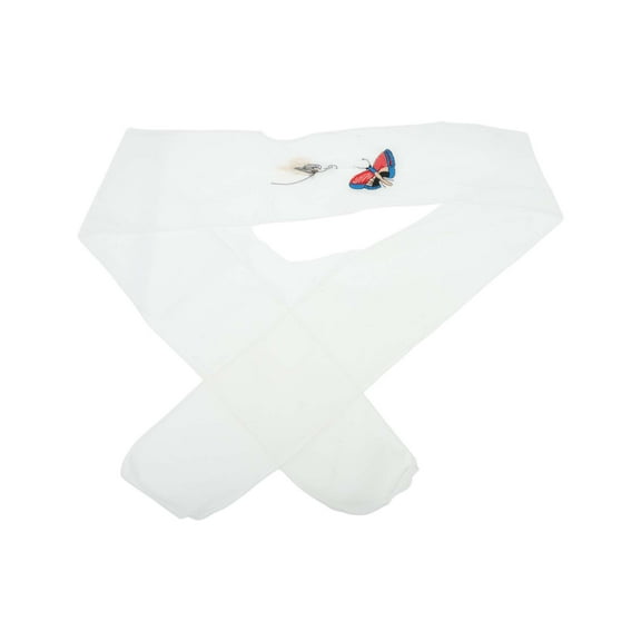 Unique Bargains 1 Pc Headband Embroidered Hairband for Women White