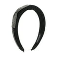 thumbnail image 1 of Unique Bargains 1 Pc Headband Embroidery Teardrop Hair Accessories for Women Black, 1 of 5