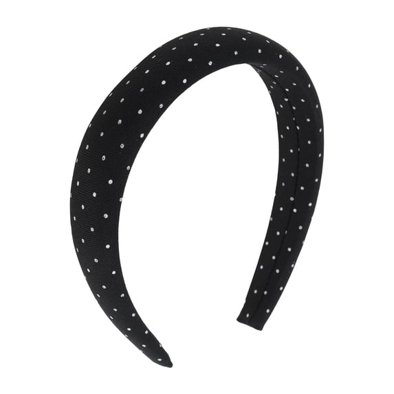 Unique Bargains 1 Pc Headband Fashion Narrow Hair Accessories Black