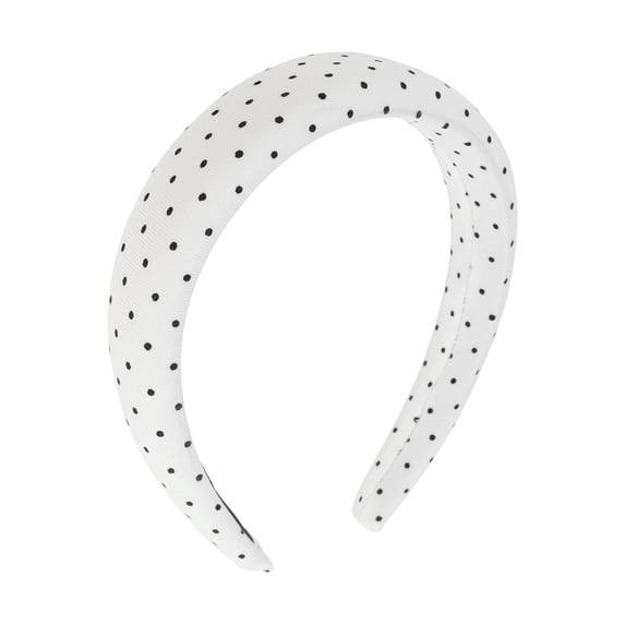 Unique Bargains 1 Pc Headband Fashion Narrow Hair Accessories White