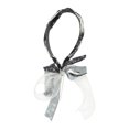 thumbnail image 1 of Unique Bargains 1 Pc Headband Faux Pearl Hair Accessories for Women Black, 1 of 5