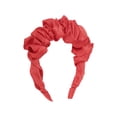 thumbnail image 1 of Unique Bargains 1 Pc Headband Faux Silk Pleats Hair Accessories for Women Red, 1 of 5