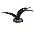 thumbnail image 1 of Unique Bargains 1 Pc Headband Feather Sequins Hairband for Women Black, 1 of 5