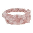 thumbnail image 1 of Unique Bargains 1 Pc Headband Floral Lace Wide Design Hairband for Women Pink, 1 of 5