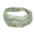 thumbnail image 1 of Unique Bargains 1 Pc Headband Floral Lace Wide Hairband for Women Light Green, 1 of 5