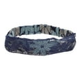 thumbnail image 1 of Unique Bargains 1 Pc Headband Flower Lace Wide Hairband for Women Navy Blue, 1 of 5