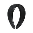thumbnail image 1 of Unique Bargains 1 Pc Headband Grid Wide-brimmed Hair Accessories for Women Black, 1 of 5