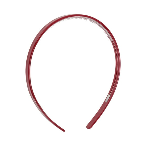 Unique Bargains 1 Pc Headband Minimalist Slip-Resistant Hair Accessories Wine Red