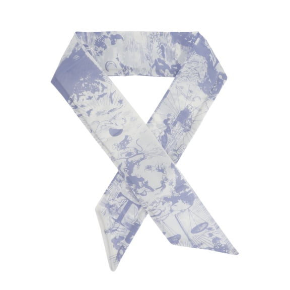 Unique Bargains 1 Pc Headband Multi-function Letter Hairband for Women Light Purple