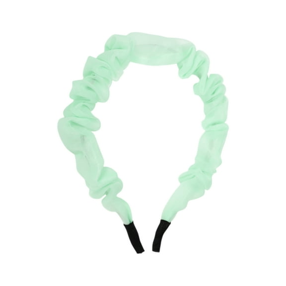 Unique Bargains 1 Pc Headband Pleats Hair Accessories for Women Green