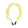 thumbnail image 1 of Unique Bargains 1 Pc Headband Pleats Hair Accessories for Women Yellow, 1 of 5