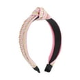 thumbnail image 1 of Unique Bargains 1 Pc Headband Rhinestone Sequins Hair Accessories for Women Pink, 1 of 5