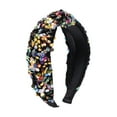 thumbnail image 1 of Unique Bargains 1 Pc Headband Sequins Hair Accessories for Women Silver Tone Gold Tone, 1 of 5