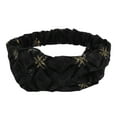 thumbnail image 1 of Unique Bargains 1 Pc Headband Star Wide Hairband for Women Black, 1 of 5