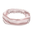 thumbnail image 1 of Unique Bargains 1 Pc Headband Stripes Wide Fabric Hairband for Women Pink, 1 of 5