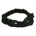 thumbnail image 1 of Unique Bargains 1 Pc Headband Sunflower Thin Lace Wide Hairband for Women Black, 1 of 5