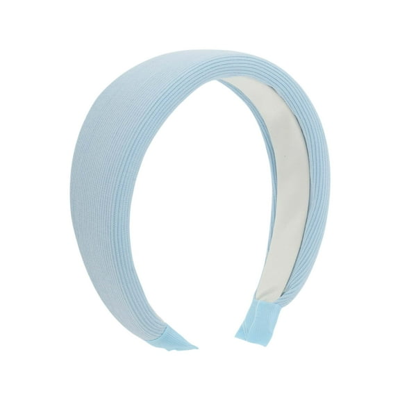 Unique Bargains 1 Pc Headband Thickening Knit Wide Hair Accessories Blue