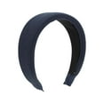 thumbnail image 1 of Unique Bargains 1 Pc Headband Thickening Knit Wide Hair Accessories Navy Blue, 1 of 5