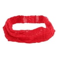 thumbnail image 1 of Unique Bargains 1 Pc Headband Thin Wide Hairband for Women Red, 1 of 5