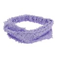 thumbnail image 1 of Unique Bargains 1 Pc Headband Three-dimensional Flower Lace Wide Hairband for Women Purple, 1 of 5