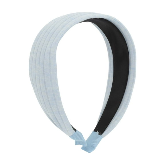 Unique Bargains 1 Pc Headband Wide Hair Accessories Light Blue