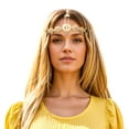thumbnail image 1 of Unique Bargains 1 Pc Headpiece Metal Tassels Head Chain Gold Tone, 1 of 5