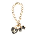 thumbnail image 1 of Unique Bargains 1 Pc Heart Bow Letter W Water Cup Pendant for Travelling Black Alloy, 1 of 5