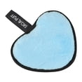 thumbnail image 1 of Unique Bargains 1 Pc Heart-shaped Facial Sponges 3.94"x3.15" Light Blue, 1 of 6