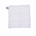 thumbnail image 1 of Unique Bargains 1 Pc Heart-shaped Quilting Drink Coaster Purple Cotton Fabric, 1 of 6