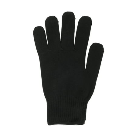 Unique Bargains 1 Pc Heat-insulating Heat Resistant Gloves for Hair Styling 8.66" Length Black