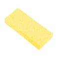 thumbnail image 1 of Unique Bargains 1 Pc Honeycombs Rectangular Bath Sponge Body Scrubber Yellow, 1 of 6