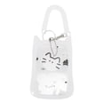 thumbnail image 1 of Unique Bargains 1 Pc ID Badge Holder Cat Keychain Card Holder White, 1 of 5
