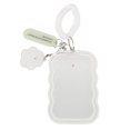 thumbnail image 1 of Unique Bargains 1 Pc ID Badge Holder Elastic Cord Keychain Card Holder White, 1 of 5