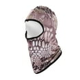 thumbnail image 1 of Unique Bargains 1 Pc Ice Silk Snake Pattern Balaclava Face Mask Gray Brown, 1 of 5