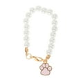 thumbnail image 1 of Unique Bargains 1 Pc Imitation Pearl Wolf Claw Cup Chain Charm Water Cup Pendant Pink Alloy, Imitation Pearl, 1 of 5