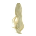 thumbnail image 1 of Unique Bargains 1 Pc Inward-curling Wig Hair Clips for Hair Extension 23.62" Length White Gold Tone, 1 of 6