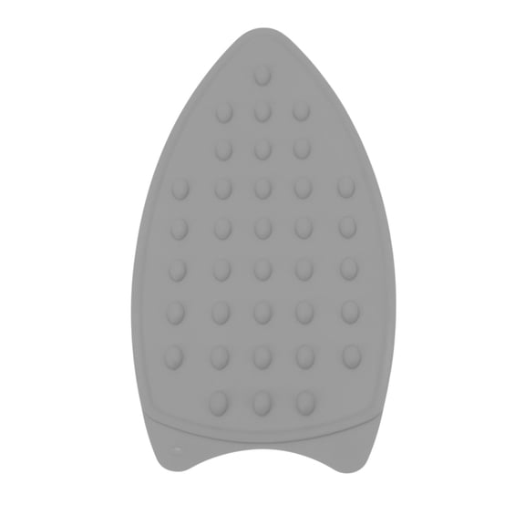 Unique Bargains 1 Pc Iron Rest Pad Durable Electric Iron Stand With Hanging Hole Iron Protector Mat Gray