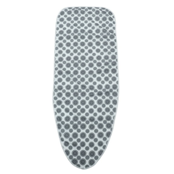 Unique Bargains 1 Pc Ironing Board Cover Durable Non Stick Ironing Cover Gray White