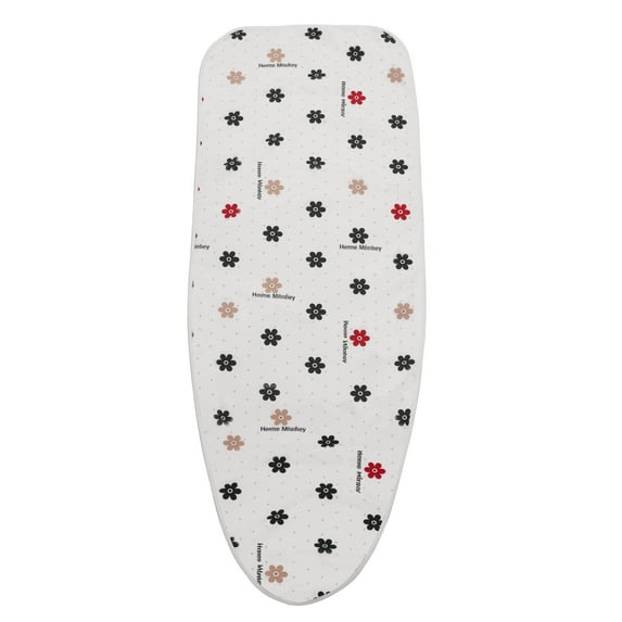 Unique Bargains 1 Pc Ironing Board Cover Pattern Design Non Stick Ironing Cover Beige