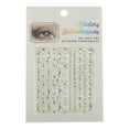 thumbnail image 1 of Unique Bargains 1 Pc Irregular Face Rhinestone Stickers for Concert White Assorted Color, 1 of 5