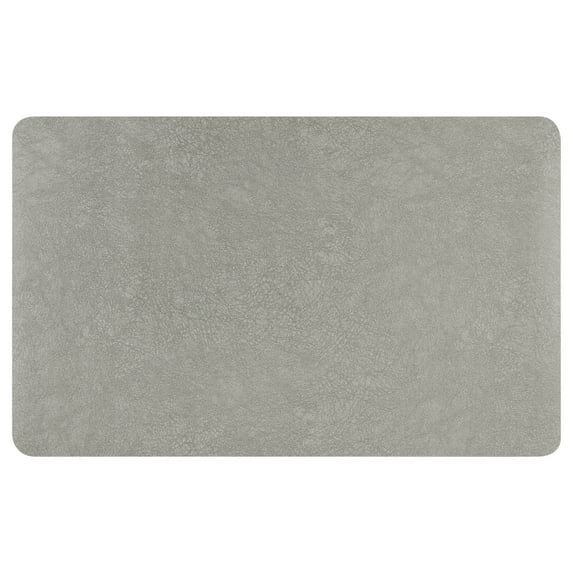 Unique Bargains 1 Pc Kitchen Rugs Cushioned Anti Slip Kitchen Mats Waterproof Non Slip Rug Grey 18" x 28"