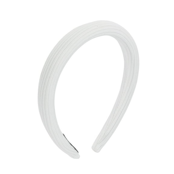 Unique Bargains 1 Pc Knitted Fabric Headbands White