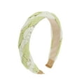 thumbnail image 1 of Unique Bargains 1 Pc Lace Twist Braided Headbands Green, 1 of 6