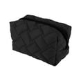 thumbnail image 1 of Unique Bargains 1 Pc Lady Portable Make Up Organizer Case for Outdoor Activities Black Polyester, 1 of 6