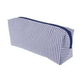 thumbnail image 1 of Unique Bargains 1 Pc Lady Portable Rectangle Makeup Bag for Vacation Navy Polyester, 1 of 6