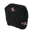 thumbnail image 1 of Unique Bargains 1 Pc Lady Portable Square Lipstick Bag for Outdoor Activities Black Polyester, 1 of 6