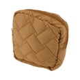 thumbnail image 1 of Unique Bargains 1 Pc Lady Portable Square Lipstick Bag for Outdoor Activities Deep Brown, 1 of 5